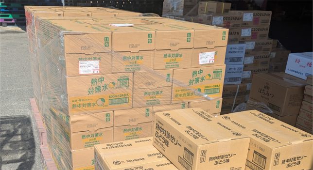 赤穂化成「熱中対策水＆ゼリー」入荷