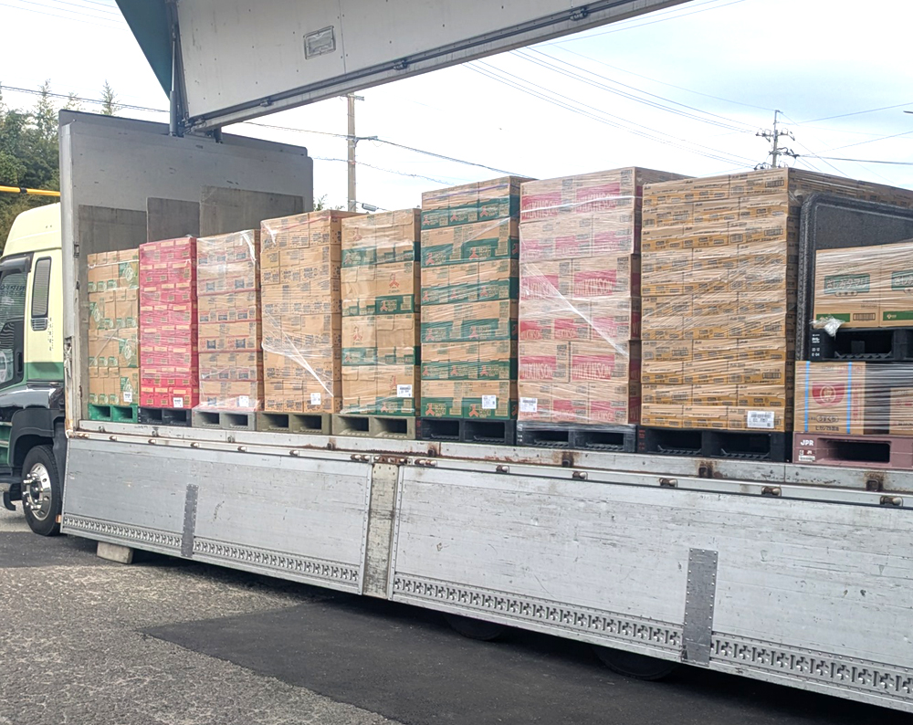 久しぶり、アサヒ飲料の商品が入荷