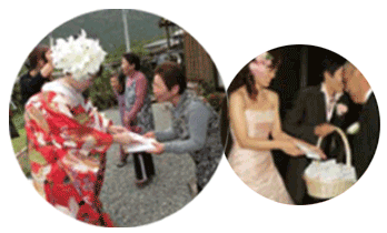 花嫁さんの写真